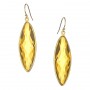 Champagne Quartz Jordyn Earrings